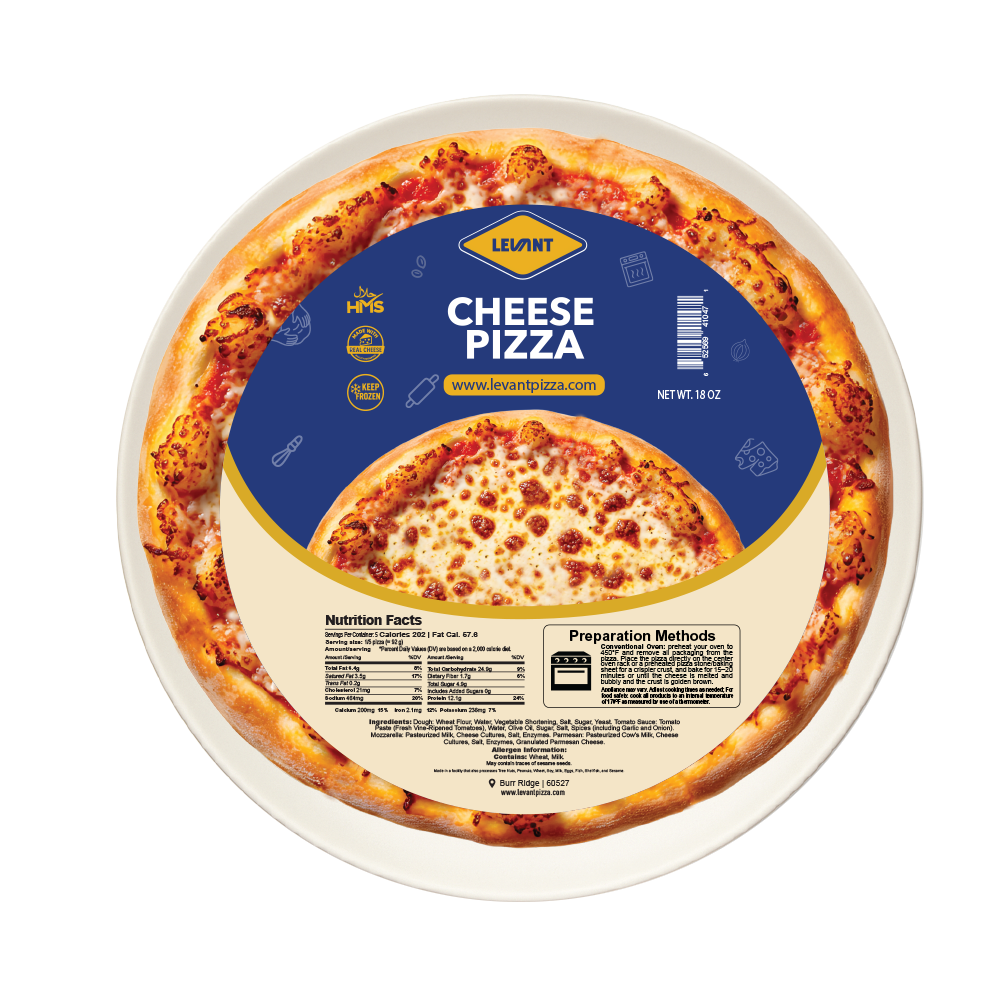 Halal Cheese Pizza